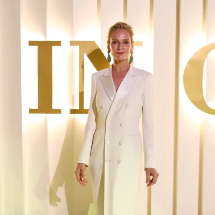 أوما ثورمان Uma Thurman ضمن فعالية المرأة في السينما (مصدر الصورة:  Tim P. Whitby/Getty Images for The Red Sea International Film Festival)