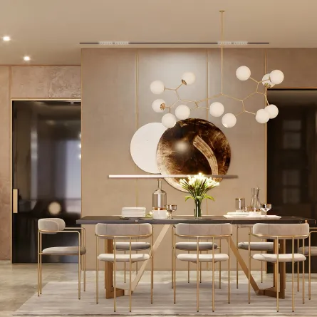 غرفة طعام فخمة