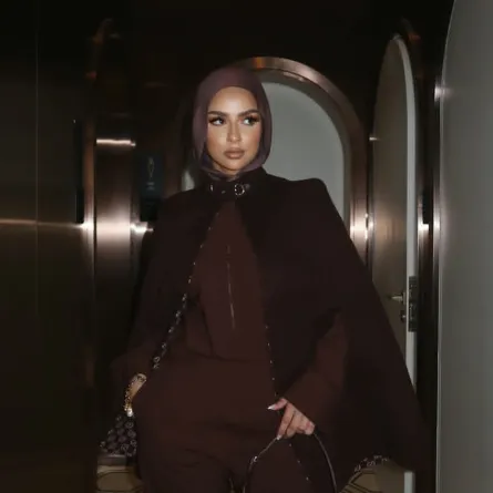 مدونة الموضة سهى طه - الصورة من حسابها على إنستغرام