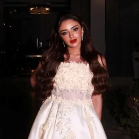 هيلدا ياسين صورة خاصة من حفل خطوبتها -الصورة من المصدر