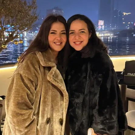 إيمي ودنيا سمير غانم - الصورة من حساب إيمي على إنستغرام