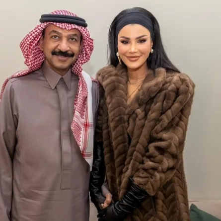 عبادي الجوهر وأميمة طالب- الصورة من حساب روتانا لايف على إنستغرام