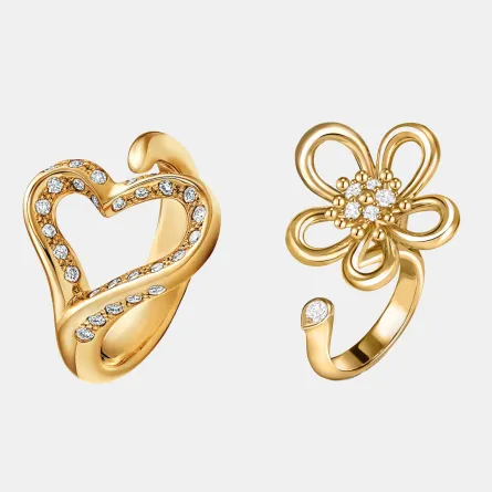 خواتم ذهب مفتوحة 