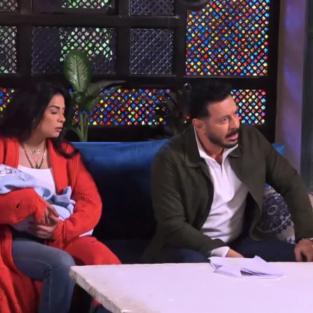 مصطفى شعبان وسهر الصايغ - الصورة من الشركة المتحدة