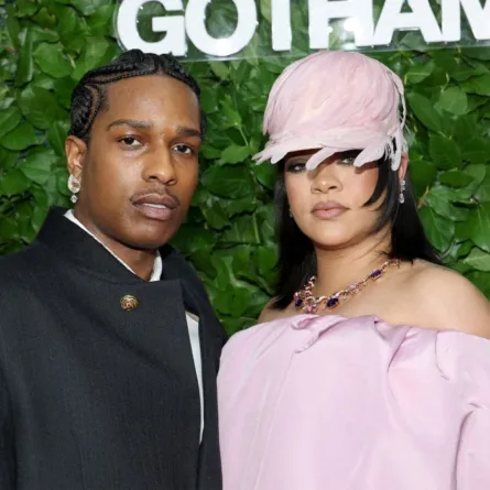 ريهانا Rihanna وآساب روكي A$AP Rocky في حفل توزيع جوائز غوثام 2025. مصدر الصورة: Mike Coppola/Getty Images for The Gotham Film & Media Institute /AFP