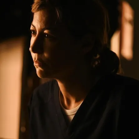 منة شلبي من كواليس مسلسل أصحاب الأرض - الصورة من صفحة قناة dmc على إنستغرام