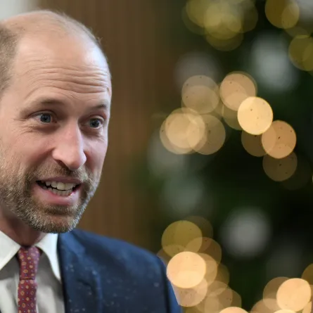 الأمير ويليام في اجتماع جائزة إيرث شوت بريو دي جانير ( Prince William at the Earthshot Prize meeting in Rio de Janeiro). مصدر الصور:DANIEL RAMALHO / AFP