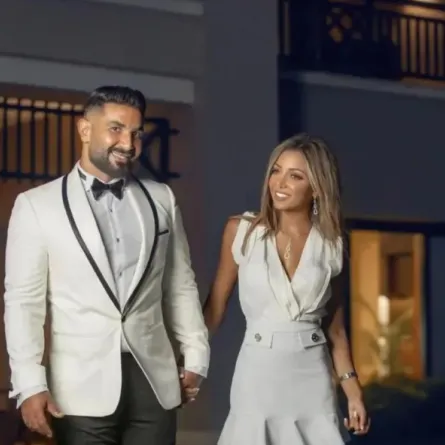 أحمد سعد وعلياء بسيوني - الصورة من حساب أحمد سعد على إنستغرام