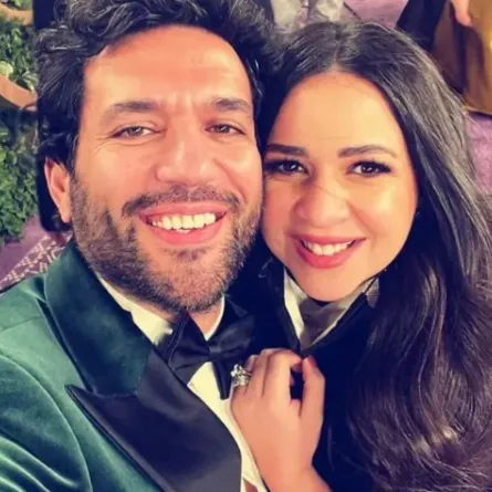 إيمي سمير غانم وزوجها حسن الرداد - الصورة من حسابه الخاص على إنستغرام