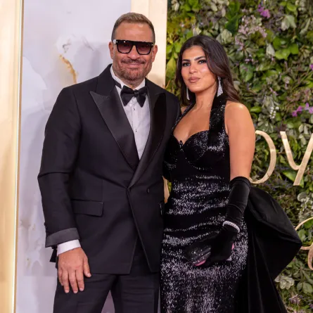 ماجد المصري وزوجته في حفل 2026 Joy Awards- الصورة من المركز الإعلامي لـ  مجموعة MBC