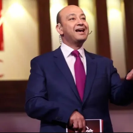 عمرو أديب- الصورة من حسابه على إنستغرام