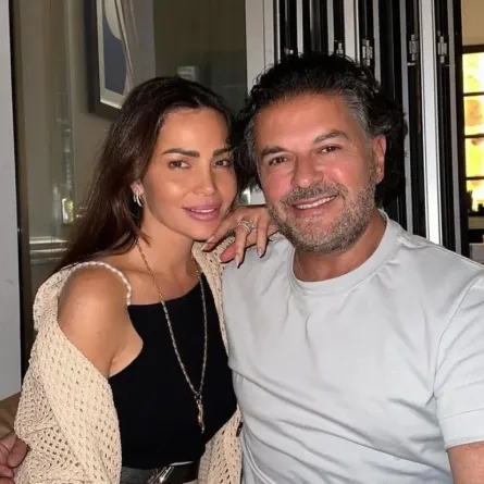 راغب علامة وزوجته جيهان علامة- الصورة من حسابها الخاص بـ"إنستغرام"