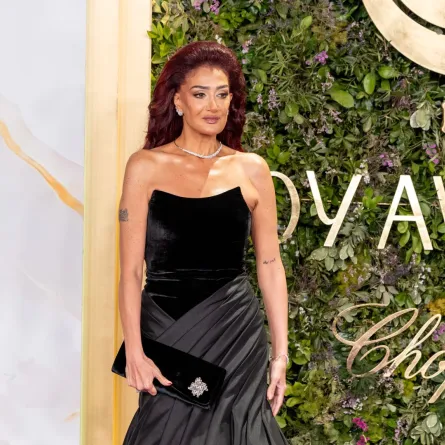 غادة عبد الرازق من حفل توزيع جوائز صناع الترفيه joy awards 2026- الصورة من المركز الإعلامي لـ  مجموعة MBC