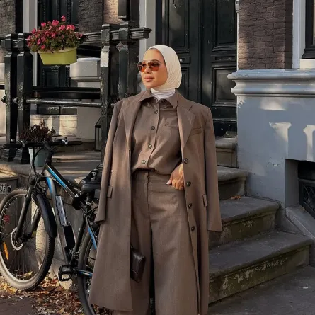 مدونة الموضة منة نبيل - الصورة من حسابها على إنستغرام