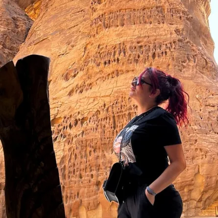 ديما بياعة- الصورة من حسابها على الانستغرام