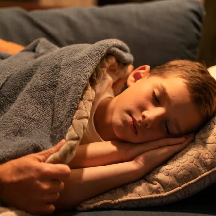 صورة لطفل نائم