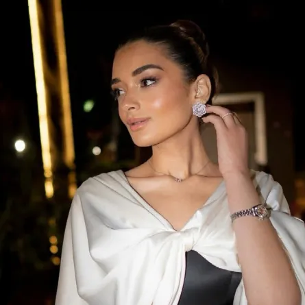 ملك أحمد زاهر - الصورة من صفحتها على فيس بوك