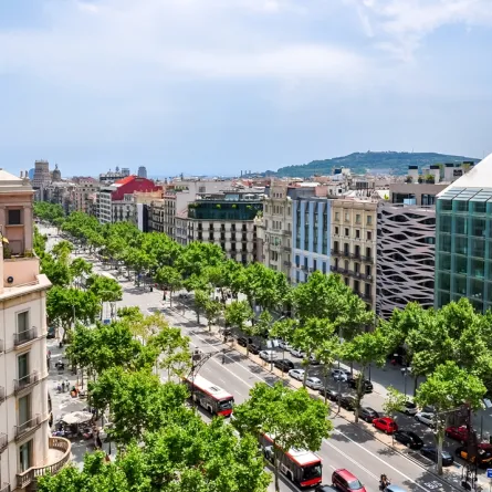 شارع باسيو دي غراسيا في برشلونة 