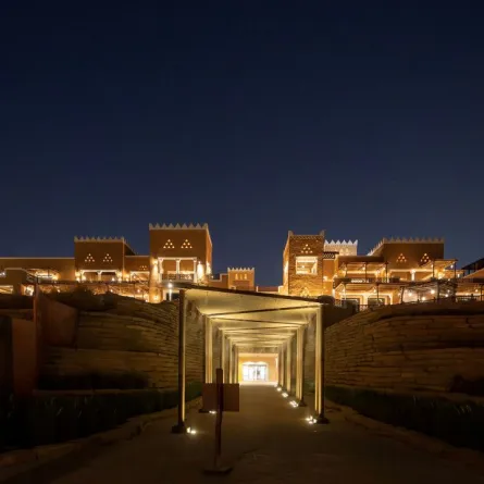 حي البجيري بالدرعية وسط السعودية