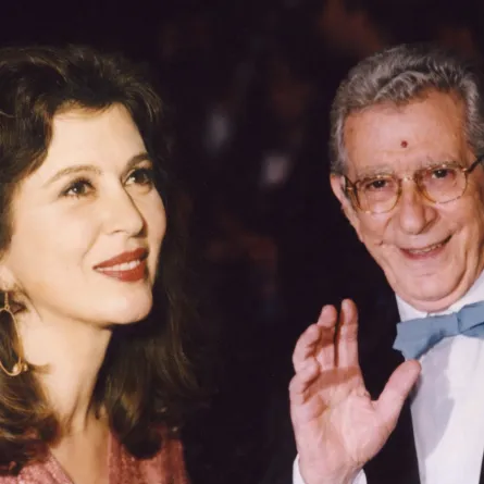 سعاد حسني ويوسف شاهين