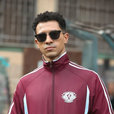 عصام عمر من كواليس بطل العالم- الصورة من حساب على إنستغرام