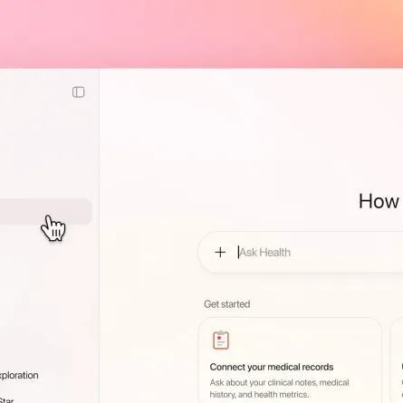 أوبن إيه آي تطلق ChatGPT Health - الصورة من الموقع الرسمي لشركة openai