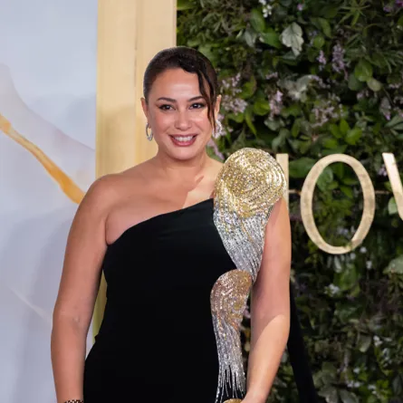 هند صبري في حفل joy awards 2026- الصورة من المركز الإعلامي لـ  مجموعة MBC