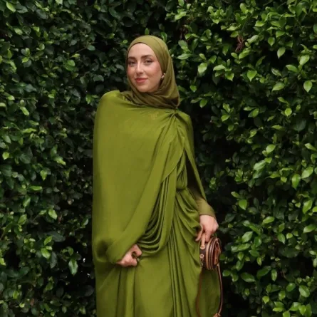 مدونة الموضة مريم قدسي- الصورة من حسابها على انستغرام