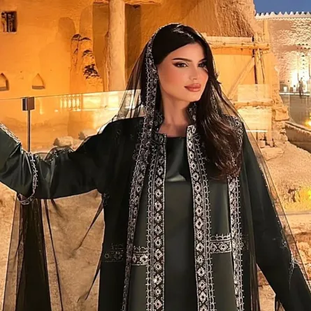 المصممة ريماس إحدى مؤسسات علامة The Twins - الصورة من حسابها على انستغرام 