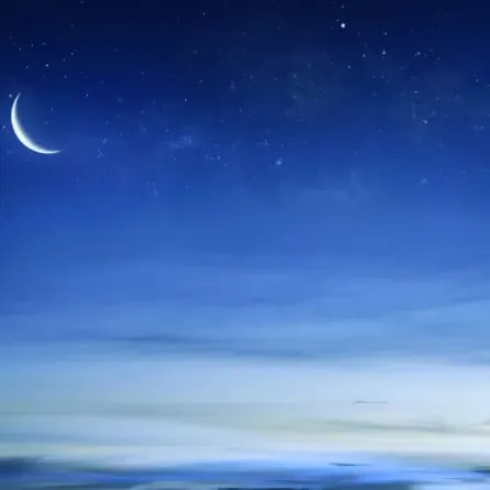 هلال شهر رمضان- صورة تعبيرية من موقع unsplash