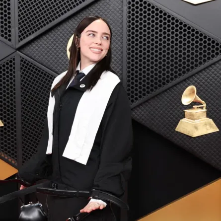 بيلي أيليش Billie Eilish  في حفل جوائز غرامي 2026- (مصدر الصورة Amy Sussman /Getty Images via AFP)