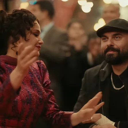 أحمد صلاح حسني وهند صبري