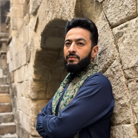 حمادة هلال من مسلسل المداح 6- الصورة من حسابه على إسنتغرام