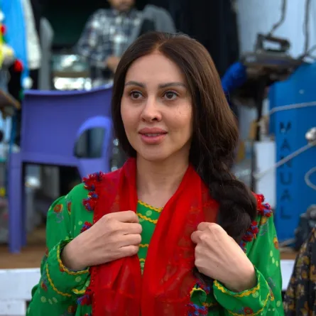 ياسمين رئيس من كواليس التصوير - الصورة من الشركة المنتجة