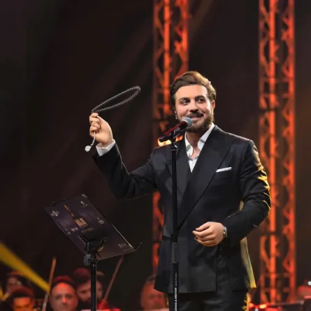 ماجد المهندس -الصورة من حسابه  على الانستغرام