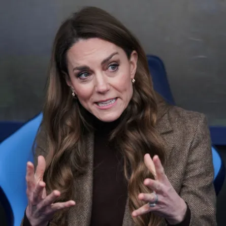 أميرة ويلز، خلال زيارتها لنادي ويكفيلد ترينيتي - مصدر الصورة Ian Hodgson / POOL / AFP