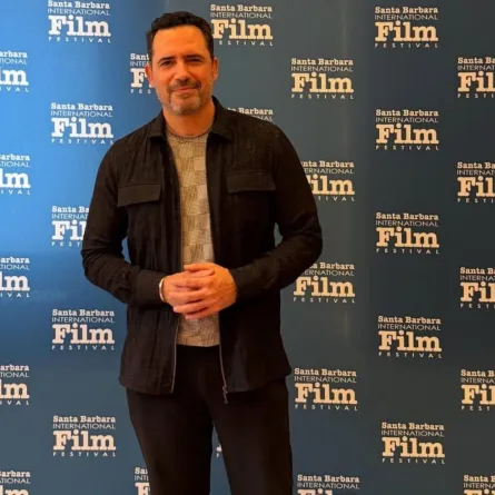 ظافر العابدين في مهرجان في مهرجان سانتا باربرا السينمائي الدولي- الصورة من حسابه على إنستغرام 