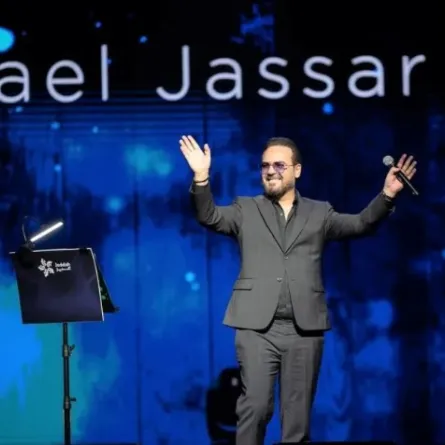 وائل جسار- الصورة من حساب بنش مارك على الانستغرام