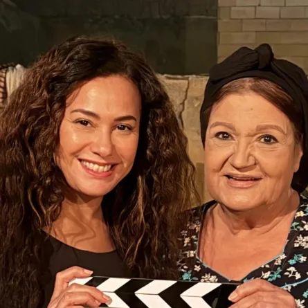 هند صبري وميمي جمال- الصورة من حساب ميمي جمال على إنستغرام