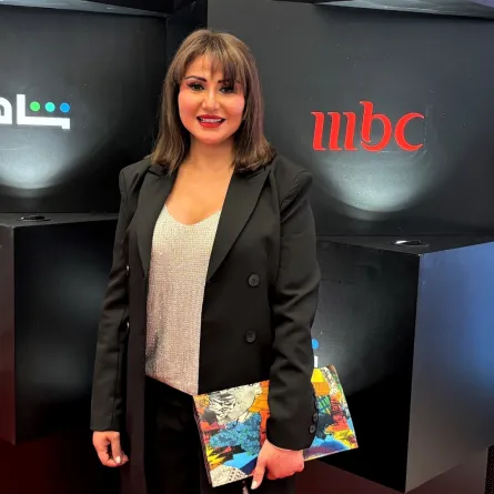 عهود السامر- الصورة خاصة بسيدتي من تصوير زكية البلوشي