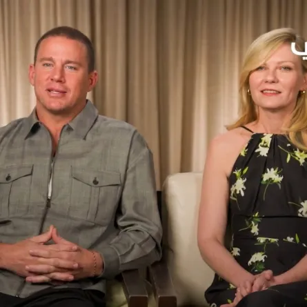 كيرستين دانست وتشانينج تاتوم خلال حوارهما مع "سيدتي"