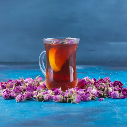 منقوع الورد الطائفي غني بمضادات الأكسدة - المصدر freepik