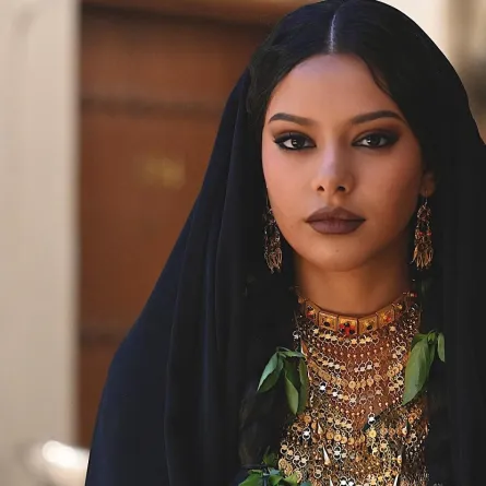 مكياج من نورة بو عوض- الصورة من حسابها على إنستغرام