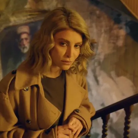 نور علي في احدى مشاهد مسلسل مولانا - الصورة من صفحتها على انستغرام