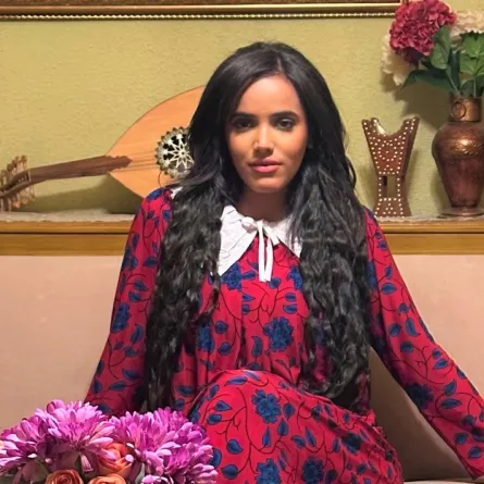 مها الغزال-الصورة من حسابها  على  الانستغرام