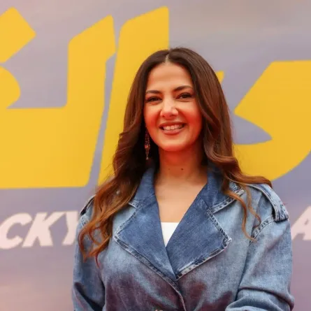 دنيا سمير غانم من العرض الخاص لفيلم روكي الغلابة - الصورة من الشركة المنتجة