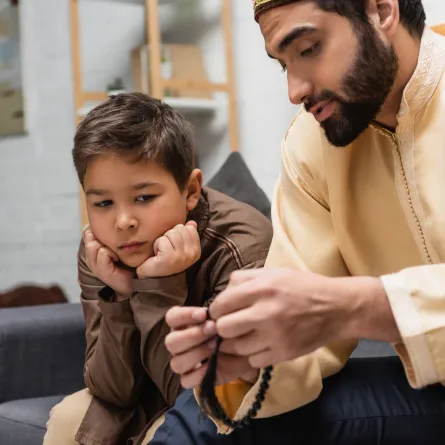 صورة طفل في رمضان