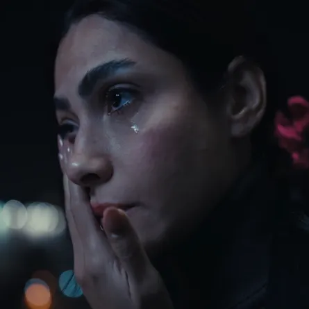 هدى المفتي من مسلسل سوا سوا- الصورة من شاشة عرض المسلسل 