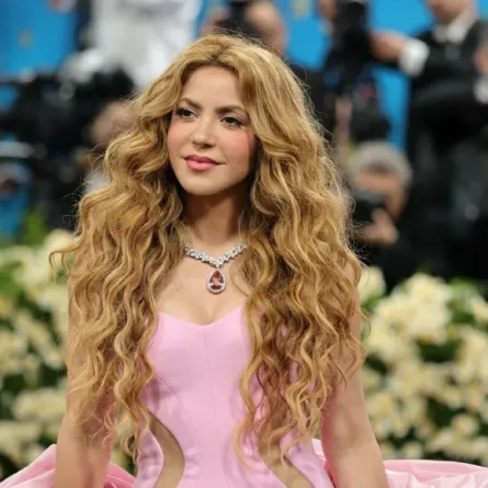 Shakira في حفل Met Gala 2025 بمتحف Metropolitan Museum of Art – نيويورك. تصوير: Dia Dipasupil / Getty Images via AFP