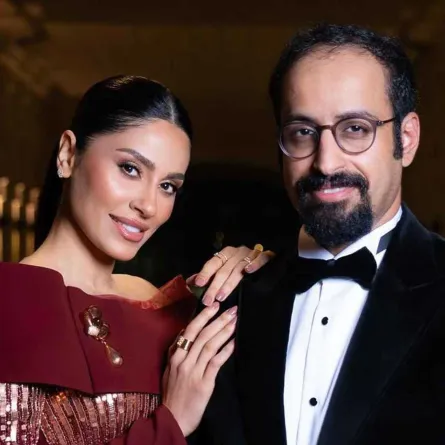 إلهام علي وخالد صقر - الصورة من حساب خالد صقر على X